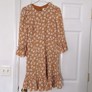 Eliza J yellow dress